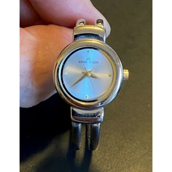 Women's Anne Klein Watch, Silver Tone with Gold Accents, Bracelet Band - Picture 2 of 3